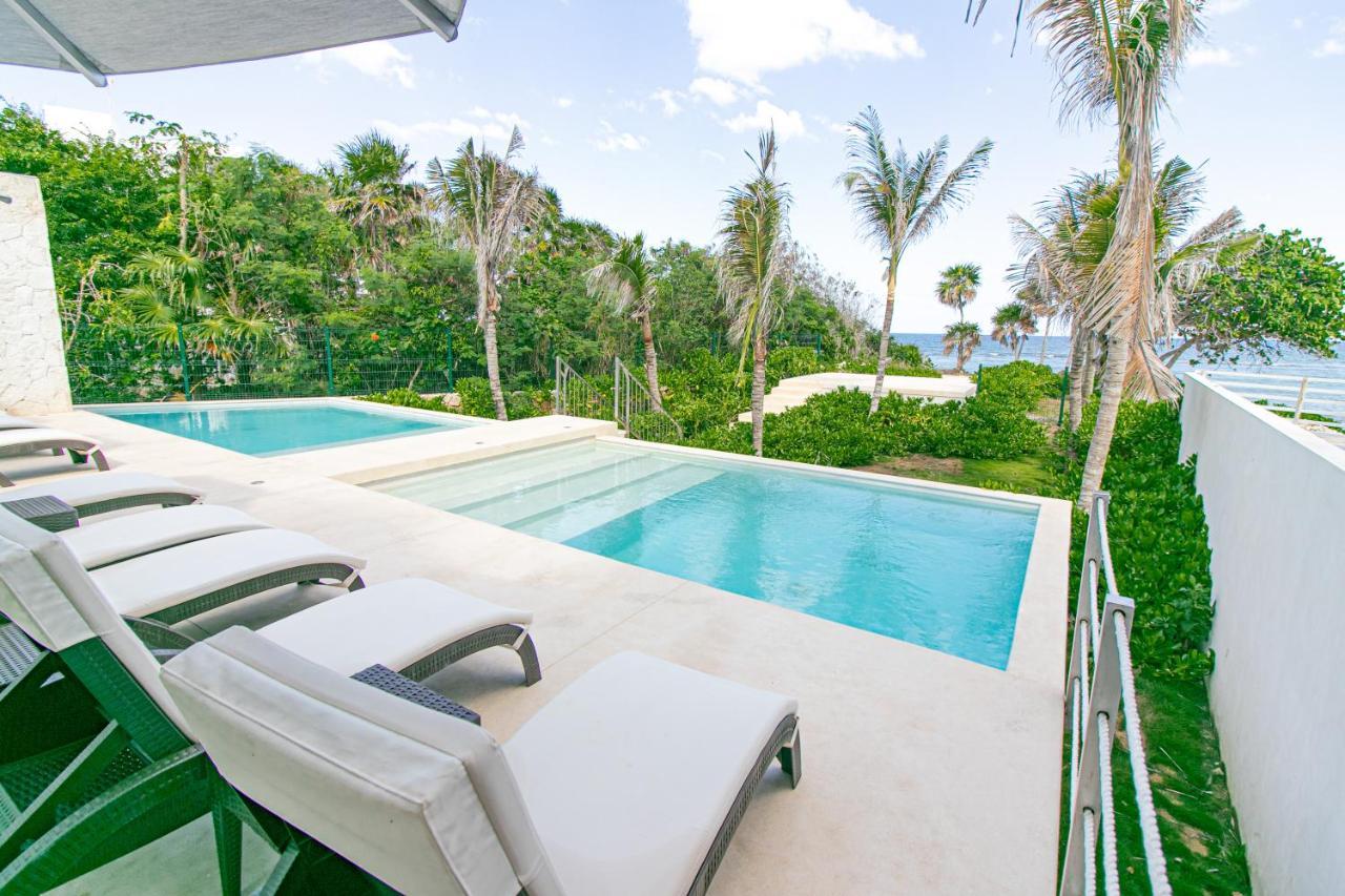 Casa Blanca By The Caribbean Sea Apartamento Akumal Exterior foto
